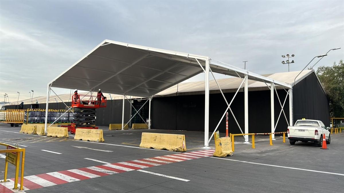 Cubierta industrial ejecutada — DG Ingeniería